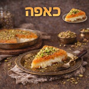 מה מברכים על כנאפה